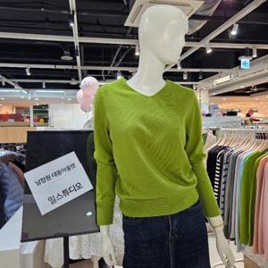 밀스튜디오 DP02 브이넥니트티 LS3KTS110