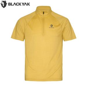 [블랙야크] 블랙야크 남성 여름 등산 아웃도어 반팔티셔츠 카이에 집업 반팔티1 1BYZTMV004YD 2BYZTMV004