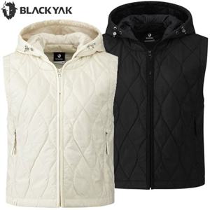 [블랙야크] 블랙야크 여성 아웃도어 등산조끼 어반트래커 트윈스 수퍼웜 후디 패딩 베스트 1BYPDSV502 1BYPDSV502