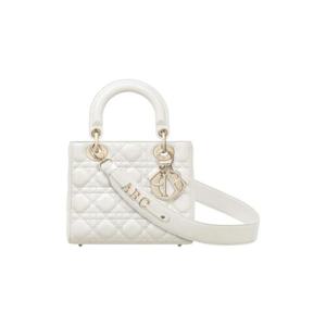 디올 스몰 레이디백 마이 ABC디올 백 까나쥬 램스킨 라떼 M0538OCAL-M030