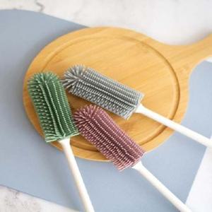 파스텔 실리콘 병 세척솔 3color