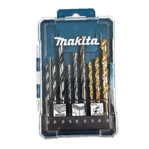 마끼다 드릴 비트 세트 D-71962 9pcs 세트 철재 목재 석재용