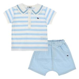 [블루독베이비] 26SS(블루)큐트 마린 상하세트 신생아 백일 돌선물 (4631361007) 4631361007