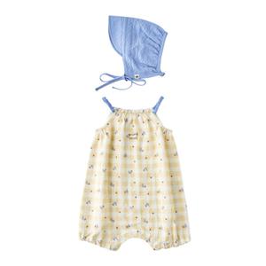 [밍크뮤] 아미엘뮤체크SET우주복3637067501A 노랑 3637067501