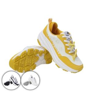 [파리게이츠] 여성 리본 참 머드가드 논스파이크 골프화 521F1SE201