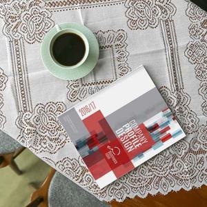 레이스 테이블보 그레이스 80x80cm 테이블매트 프렌