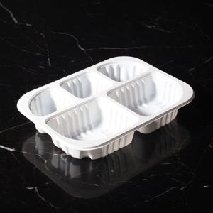 PP실링용기 BF 19153-5A 화이트 100개 일회용 배달 플라스틱 포장