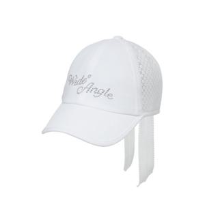 [와이드앵글]여성 CO 그레이스 리본 볼캡 WWP26C01W2