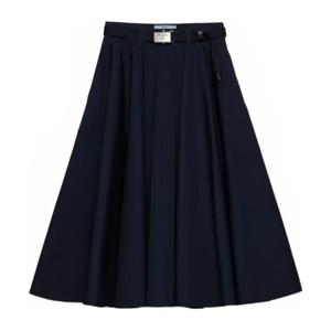 프라다 코튼 고나 스커트 P128IHSOOO187P F0008 BLEU