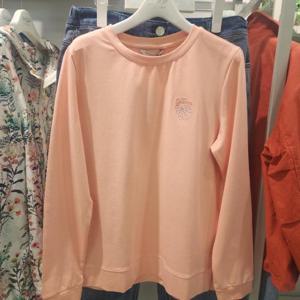 여성크로커다일 레이디 HC44 모달 플라워  라운드티셔츠 CLFSTS903