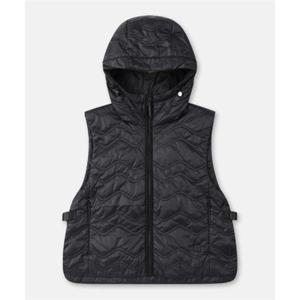 코오롱스포츠 KOLON SPORT 여성 키퍼 크롭 후드 인슐레이션 베스트 TVVAS26402BLK 369521