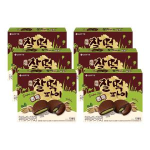 두쫀쿠 찰떡파이 피스타치오맛 300g x6개