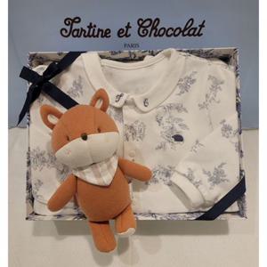 [쇼콜라] 쇼콜라 넬라배냇저고리여우인형세트 (TNPRAG121Y)공용무시즌임신출산선물 TNPRAG121Y