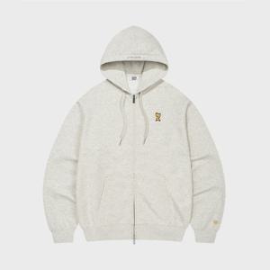 [와키윌리]와키윌리 시그니처 키키 로고 후드집업 오트밀 WA2601