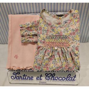 [쇼콜라] 쇼콜라 GF젤라플라워상하복 (TTPMXT031A)여아봄가을외출복출산백일돌선물 TTPMXT031A