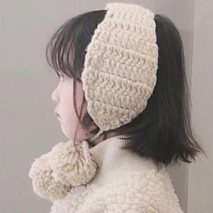 아동모자 동글귀마개 유아동모자 귀도리 두건 귀마개