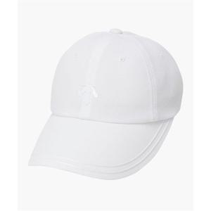 데상트 GOLF 여성 리본(2 PACK) 와이드 볼캡 (DQ12WFCP32) DQ12WFCP32_BWTG 322390