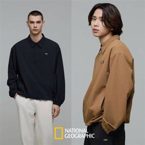 내셔널지오그래픽 남여공용 아르켈론 우븐 카라형 티셔츠 N243USW031 331340