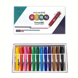 마카 라인프러스 트리미 330 삼각유성매직 12색세트