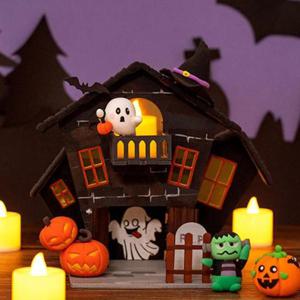 유령의집만들기 10월 할로윈 클레이 유령의집 저택 호박 만들기 키트