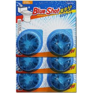 6알 블루샷 화장실용 고체형 변기세정제 변기세척제