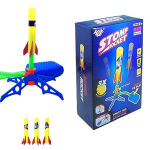 장난감 펌프 로켓 발사 스톰프