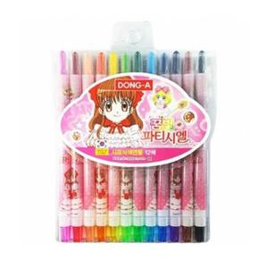 소모품 동아 꿈빛 파티시엘 샤프식 색연필 돌돌이 12색
