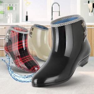 패딩부츠 여우화 앵클 장화 여성 방한화 미들 반부츠 발목 숏