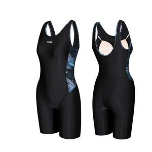 티막 세이브존05 아쿠어로빅 강습용 여성 피트니스 4부 MKF1221 BK