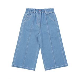 [티파니(정상)](T52KAP020)-데님 8부 일자 PT