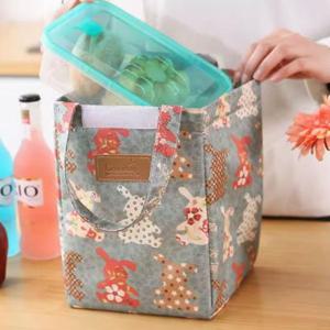 데일리 도시락 보온 보냉 가방 접이식 피크닉 런치박스