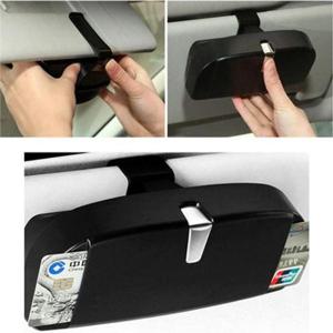 선바이저클립 원터치 차량선글라스케이스 안경보관함