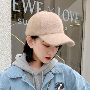 털볼캡 여성 겨울 소프트 캡모자 털 골프모자 페이크퍼 볼캡