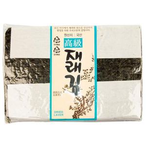 구운재래김 뻬어날수 화입재래김 전장특 100매