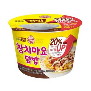 컵밥 오뚜기 맛있는참치마요덮밥컵밥247g