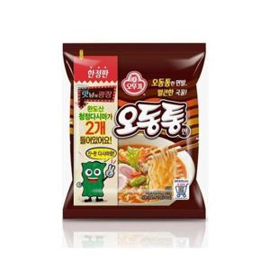 오뚜기오동통면 오뚜기 오동통면 32봉 맛남의광장 다시마2개 봉지면