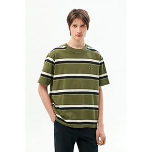 [타미힐피거종합관] 남성 릴렉스 핏 테리 티셔츠 T12G1TPO130MT2 0CI T12G1TPO130MT2