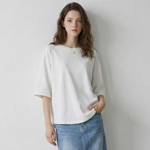 [포커스]베이직 7부 나그랑 티셔츠 FM6B3TS3132