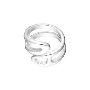 에르메스 스몰 샹달 트위스트 링 스털링 실버 H117620B000