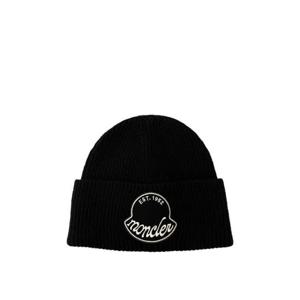 라프리마 몽클레어 로고 패치 비니 3B00029 M1242 999