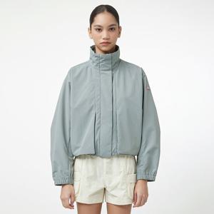 [WOMEN] 플레이 숏 웨더 자켓 - 라이트카키 HEW0007AJZLKH