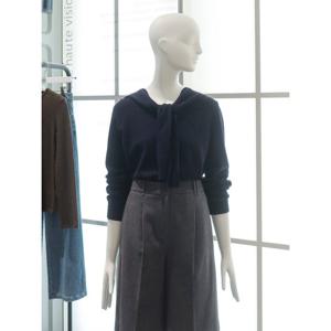 [쥬크] 숄 타이 브이넥 니트(Z254KSK033) Z254KSK033