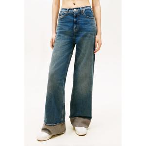 [타미힐피거데님] (T32G0NEW33TWT1) 여성 클레어 와이드 턴업 데님 팬츠 T32G0NEW33TWT1