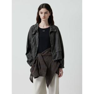 [쥬크] 스탠넥 크링클 점퍼 Z253MSJ008 Z253MSJ008