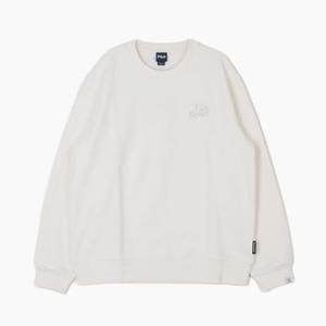 M 휠라긴팔티 KQC FS2POH1101U-CRM 베이직 맨투맨