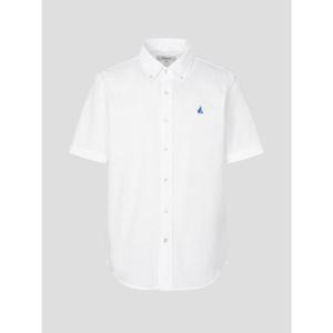 [빈폴멘] 옥스포드 반소매 셔츠  화이트 (BC6365C111)