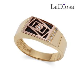 라디오사 14K 오닉스 여성반지 G14A-3744SR