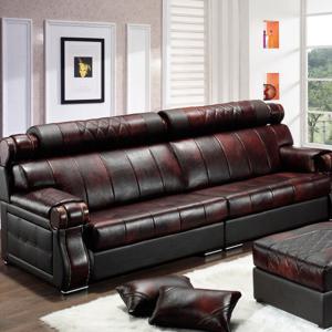 서광퍼니처 필버트 이태리라텍스30mm 천연면피 4인소파+스툴