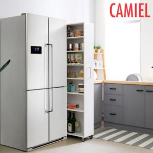 [까미엘]웬디 240 냉장고 이동 틈새 수납장(HAP_DR0063)