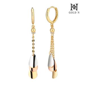 골드앤 14K 그레이스 귀걸이 콤비